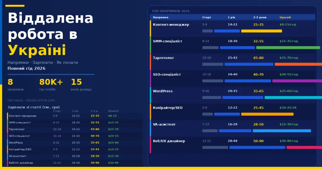 віддалена робота для українців